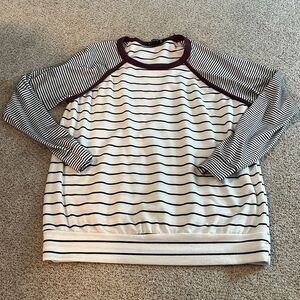 Staccato Striped Sweater Size Small